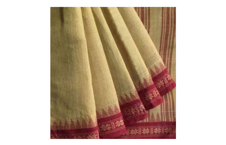 Pondur Bleached Boddanchu Sarees