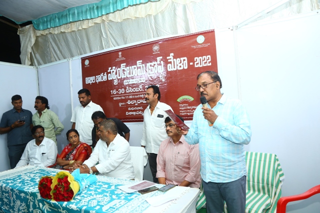 All-India Handloom Crafts Mela-2022  cum and sale from 16-12-2022 to 30-12-2022 at Shilparamam, Visakhapatnam — photo 9