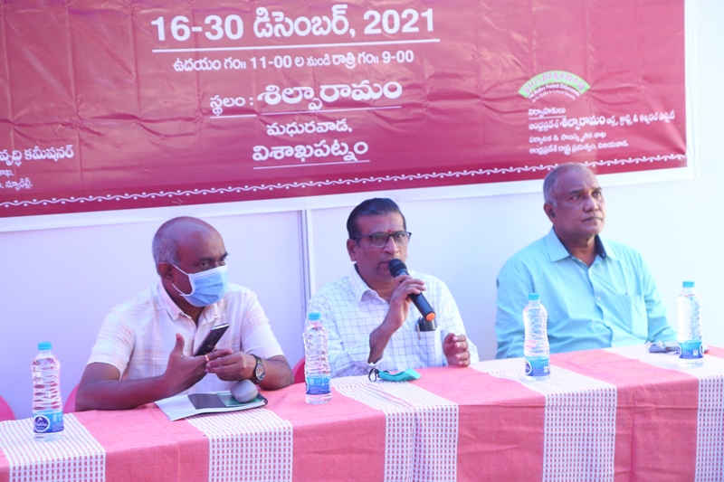 All-India Handloom Crafts Mela--2021  cum and sale from 16-12-2021 to 30-12-2021 at Shilparamam, Visakhapatnam — photo 12